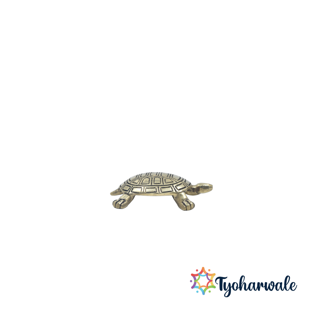 Brass Tortoise Idol | Turtle for Home Decor, Gifting and Office |