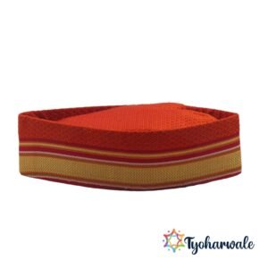 Traditional Khan Topi/Cap for Diwali Pooja, Laxmi Pujan, Wedding or Traditional Function | Khun Topi | Traditional Maharashtrian Festival Caps for Men |