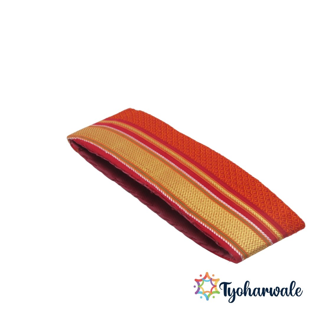 Traditional Khan Topi/Cap for Diwali Pooja, Laxmi Pujan, Wedding or Traditional Function | Khun Topi | Traditional Maharashtrian Festival Caps for Men |