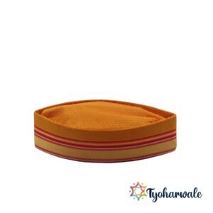 Traditional Khan Topi/Cap for Diwali Pooja, Laxmi Pujan, Wedding or Traditional Function | Khun Topi | Traditional Maharashtrian Festival Caps for Men |