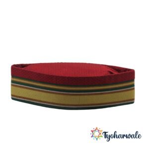 Traditional Khan Topi/Cap for Diwali Pooja, Laxmi Pujan, Wedding or Traditional Function | Khun Topi | Traditional Maharashtrian Festival Caps for Men |