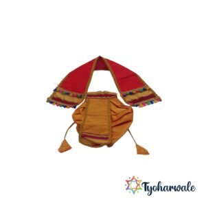 Ganpati Vastra – Traditional Ganesh Ji Dress Set | Silk, Velvet & Cotton Ganpati Outfit for Idol Decoration |