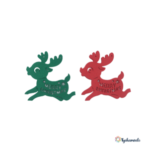 Reindeer Cutout Hanging Set | Christmas Festive Decorations for Tree, Wall, and Door | Xmas Hanging Decor |