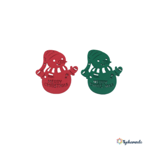 Festive Cutout Hanging Set (Snowman) | Christmas Decorations for Tree, Wall, and Door | Xmas Hanging Decor |