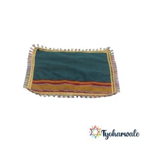 Asan Cloth for Puja | Traditional Asan Mat | Handwoven Pooja Aasan for Temple and Home | Festival Prayer Mat