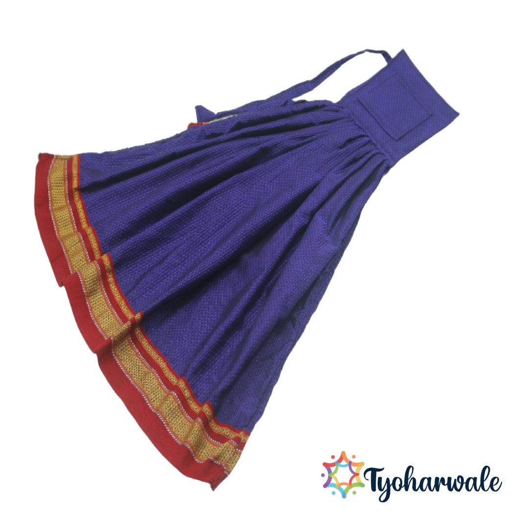 Double Gudi Cover for Gudi Padwa | Traditional Cover |Maharashtrian Gudi Padwa Decoration | Ready Made Gudi Cover for Home Entrance, Balconies or Windows| Khun Saree Fabric|