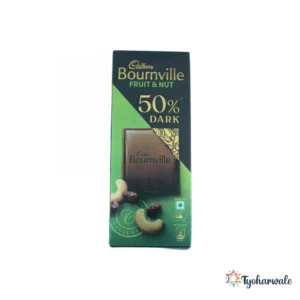 Cadbury Bournville Fruit & Nut 50% Dark Chocolate | Chocolate bar | Valentine Gift | For Couples & Gifting |