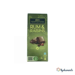 Cadbury Temptations | Rum & Raisins Flavour | Chocolate Bar | For Couples & Gifting |