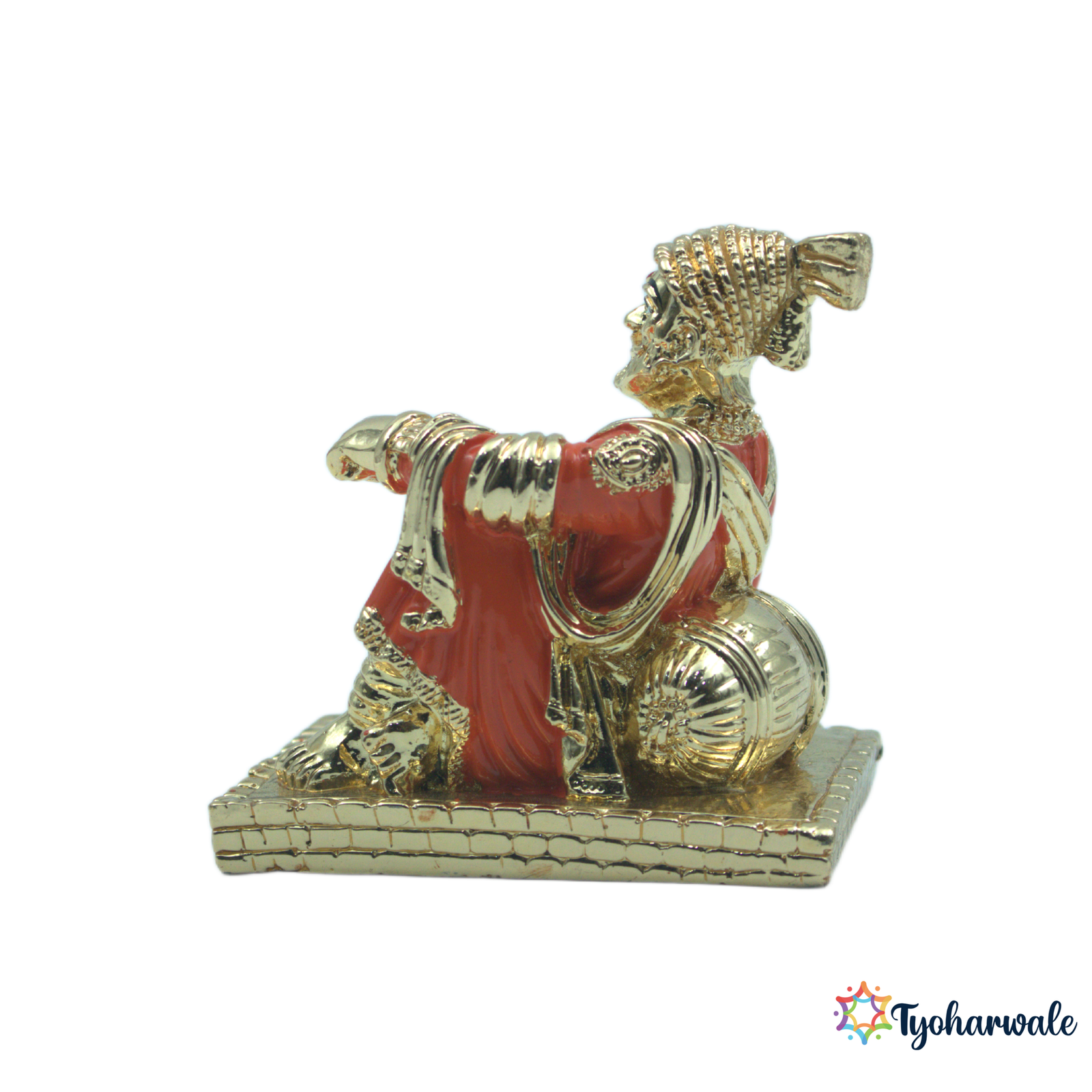 Chhatrapati Shivaji Maharaj Idol | Gold-Plated Statue | For Home, Office, Decor & Gifting |