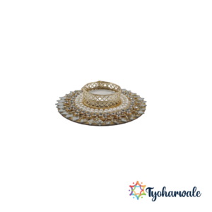 Candle Light Holder (Set of 2) | Tealight Holder for Home, Office, Diwali, Table Centerpiece Décor, Pooja Room, & Wedding Events |