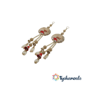 Shubh Labh Latkan | Door Hanging for Home, Office, Main Entrance, Festival Wall Hanging, Pooja Room, Mandir Decoration, Diwali, Navratri, & Housewarming Décor |