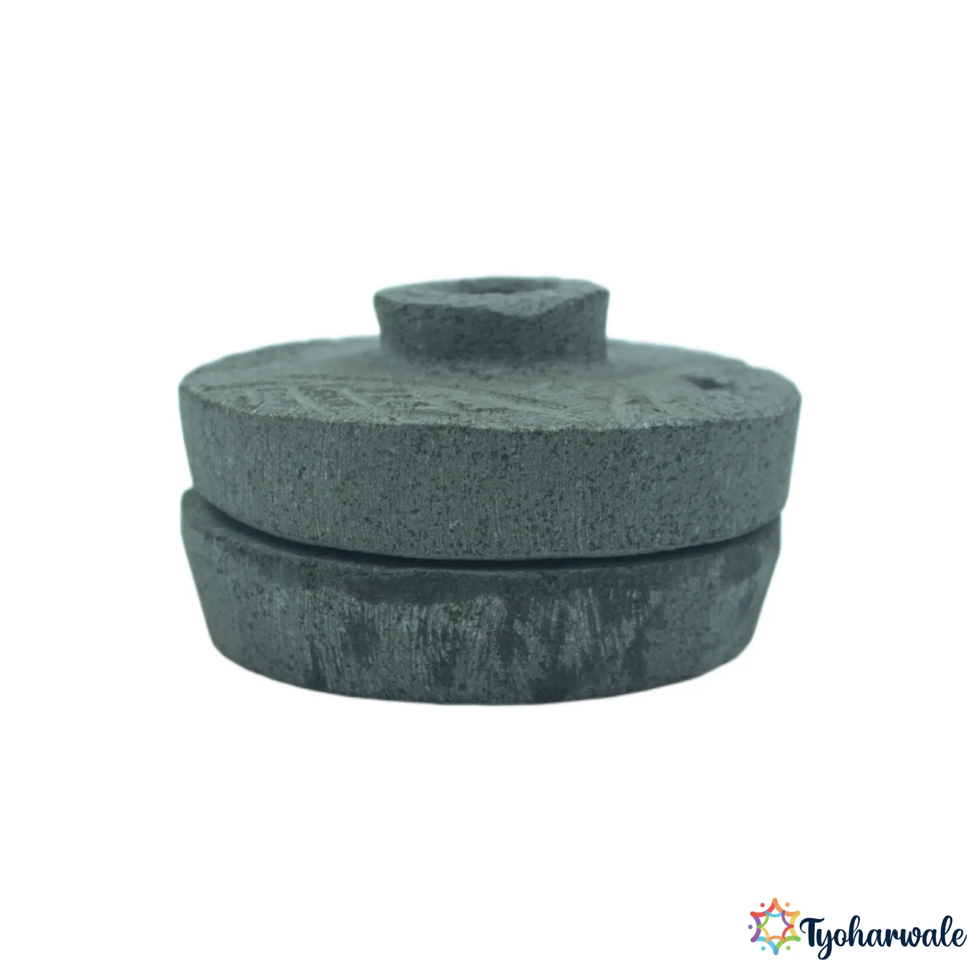 Miniature Dagadi Jata (जातं) | Chakki miniature | Traditional Grinding Stone Wheel Miniature | Wedding Rukhwat & Ethnic Kitchen Decor |