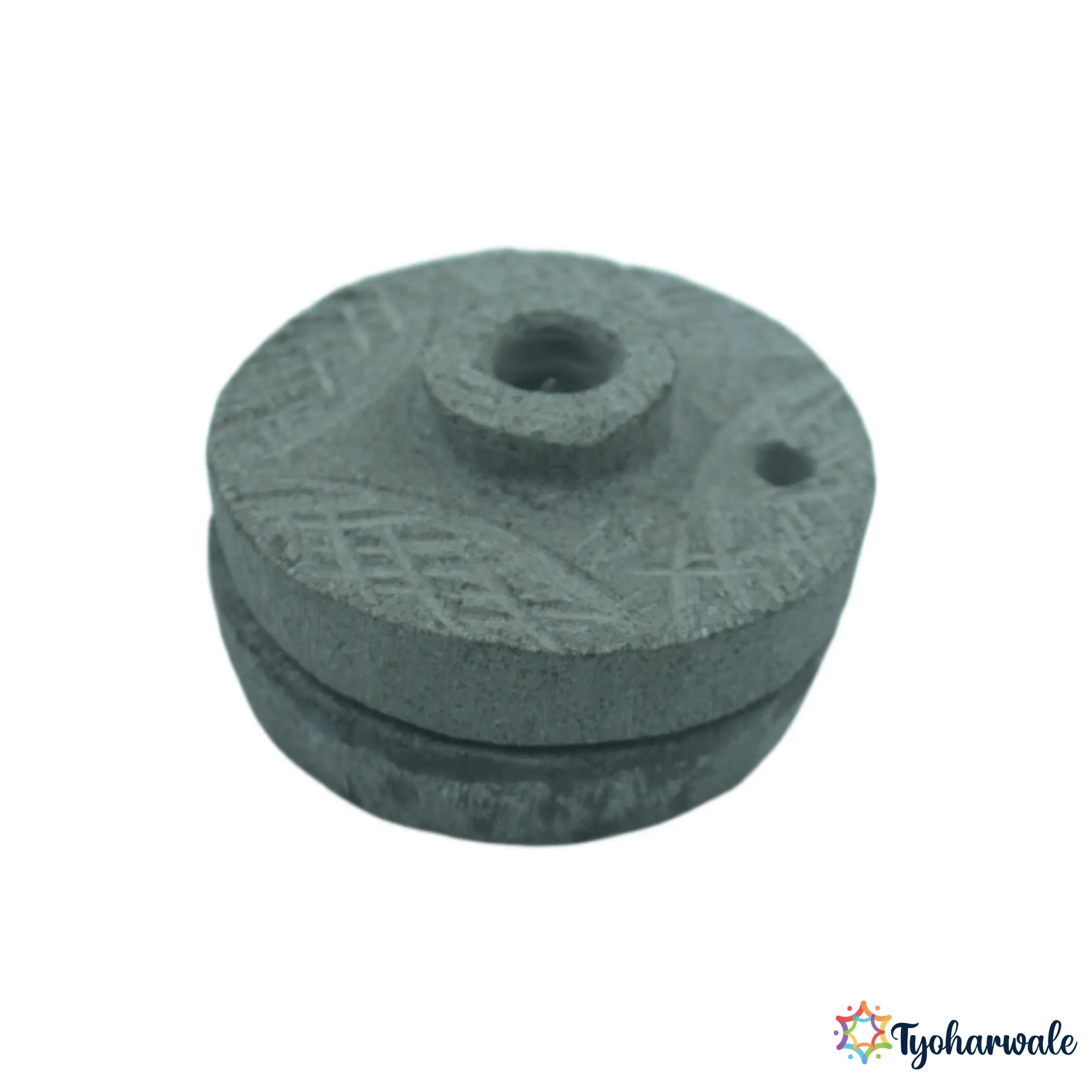 Miniature Dagadi Jata (जातं) | Chakki miniature | Traditional Grinding Stone Wheel Miniature | Wedding Rukhwat & Ethnic Kitchen Decor |