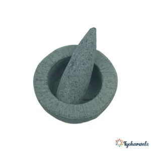 Miniature Dagadi Pata Varwanta (पाटा वरवंटा) | dagadi pata varwanta | Traditional Stone Grinder Miniature | Wedding Rukhwat & Cultural Display |