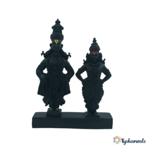 Vitthal Rakhumai Murti (विठ्ठल रखुमाई मूर्ती) | Devotional Idol for Home Mandir, Office, Pooja & Spiritual Decor |