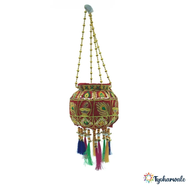Decorative Handi and Stick Set of 4 (हंडी) | decorative handi ...