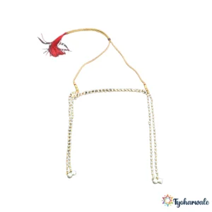 Moti Mundavalya (मोती मुंडावळ्या) | Pearl Mundavli | For Wedding or Maharashtrian Marriage Ritual Accessory |