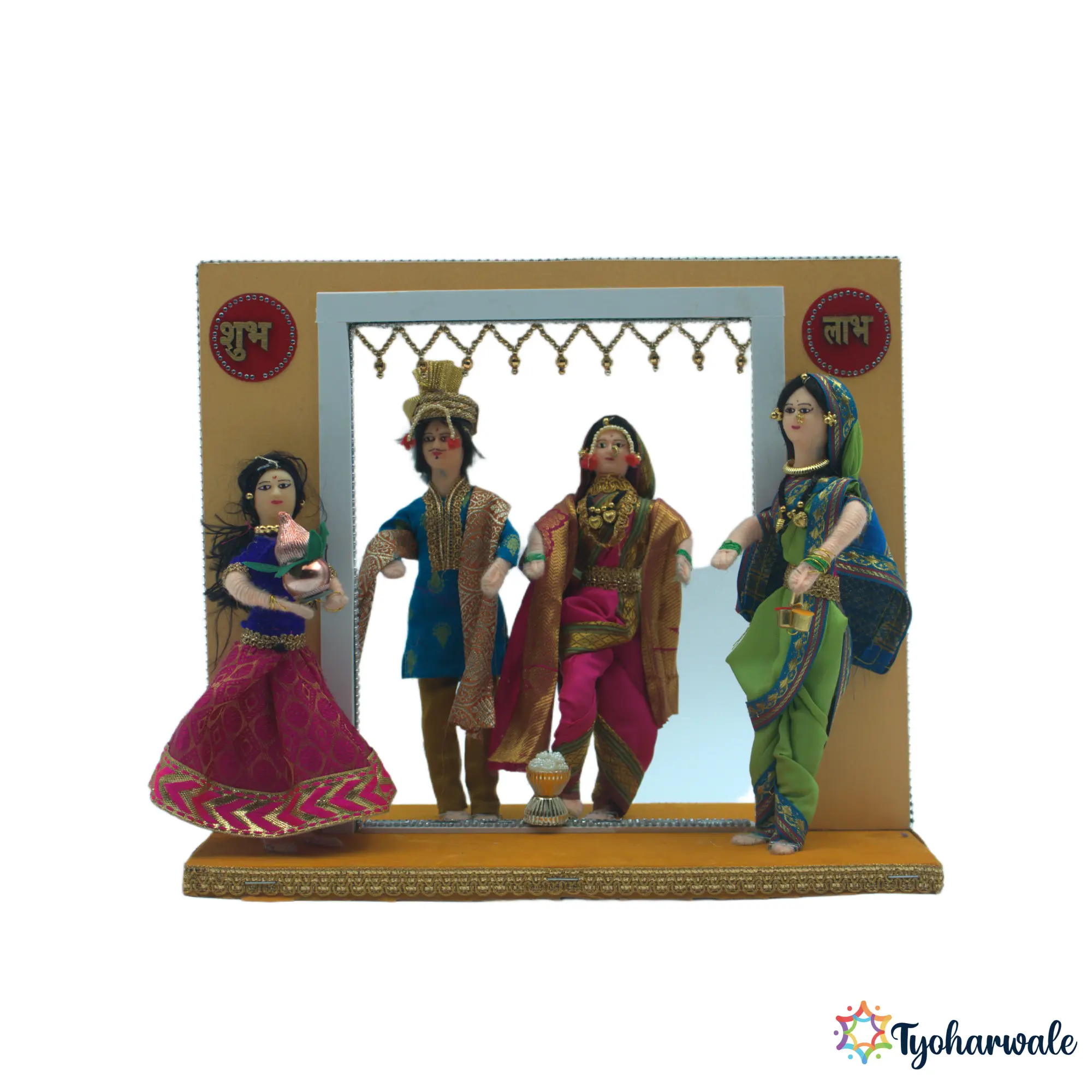 Grihapravesh Setup for Wedding Rukwat | grihapravesh setup | traditional house entry ceremony Miniature