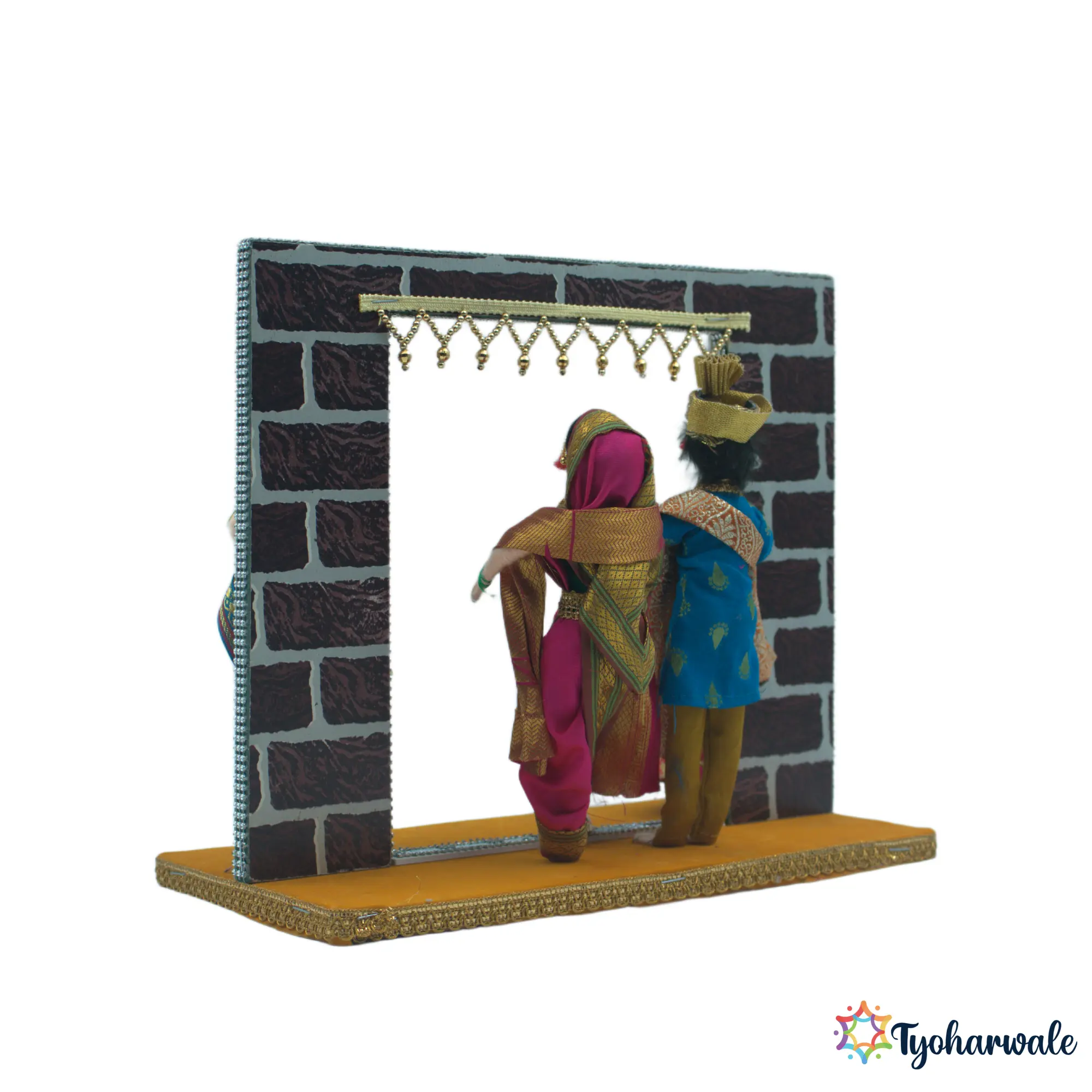 Grihapravesh Setup for Wedding Rukwat | grihapravesh setup | traditional house entry ceremony Miniature