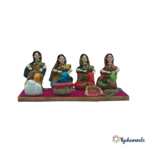 Sawashni Setup for Wedding Rukhwat (सव्वाष्ण) | sawashni setup | traditional wedding setup Married Women Ritual Miniature