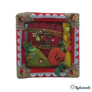 Rukhwat Platter (रुखवत थाळी) | Traditional Marriage Rukhwat Thali | Mahercha Aher set | Marriage Ritual Display and Wedding Decoration |