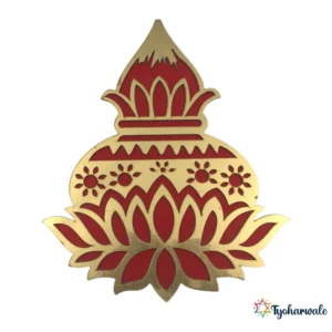 Kalash Rangoli Decor | Traditional Kalash Motif for Pooja Room & Home Entrance | Diwali & Festive Decoration |