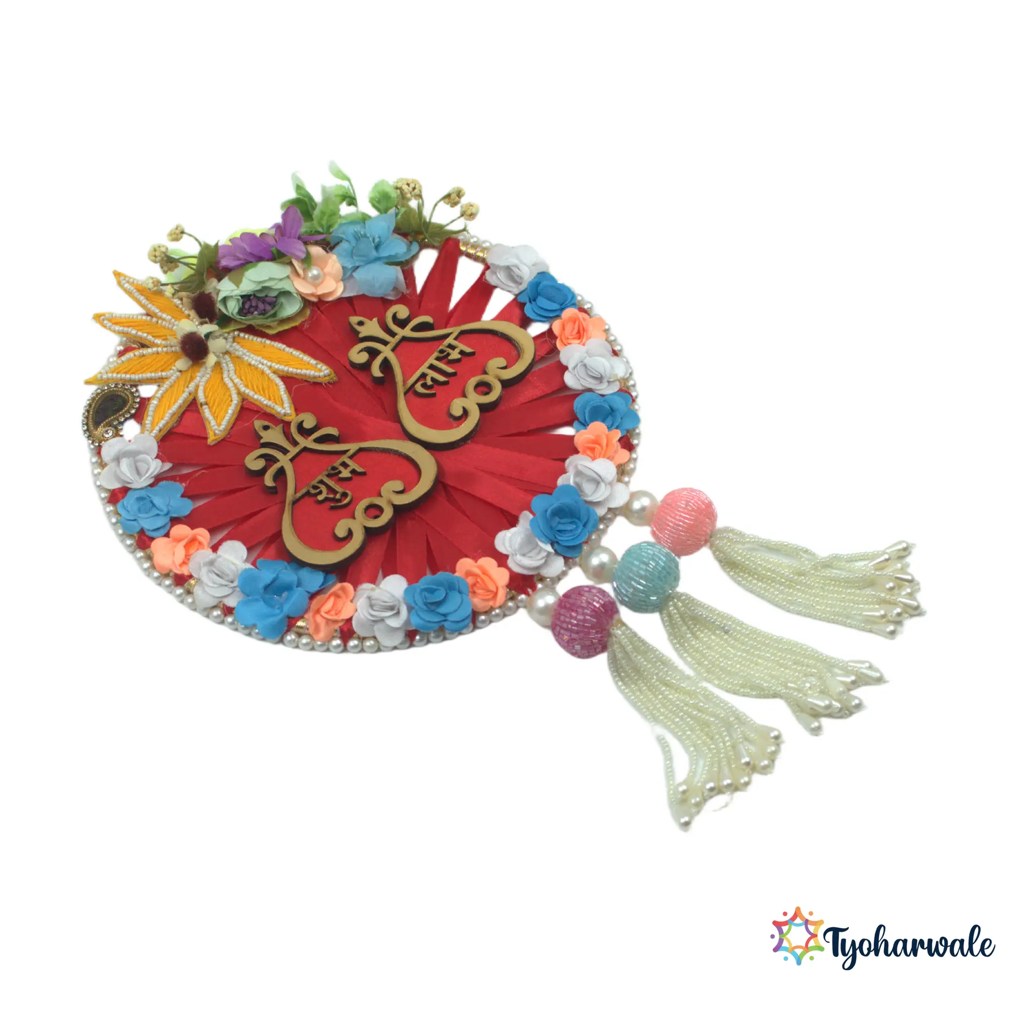 Shubh Labh Hanging | Decorative Door Hanging for Festival, Gifting, Diwali, Pooja & Home Entrance | Traditional Design Wall Hanging |
