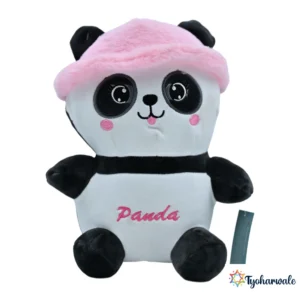 Panda Stuffed Soft Plush Animal Toy for Valentine’s Day | Cute Love Gift for Kids & Couples | Washable Soft Toy |