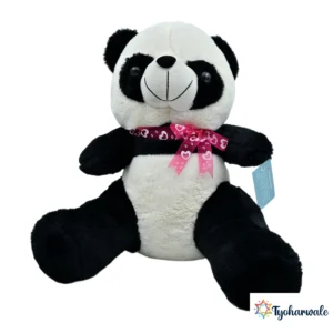 Cute Panda Stuffed Soft Toy for Valentine’s Day Gift | Valentine’s Week Love Plush for Kids & Couples | Washable Panda Soft Toy |