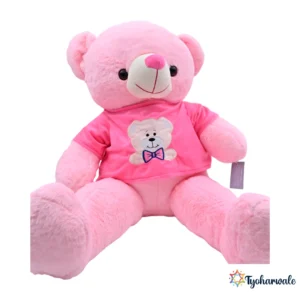 Valentine's Teddy Bear Soft Toy | Romantic Plush Gift for Teddy Day | Valentine Week Gift for Him & Her | Cute Couple Gifting Option