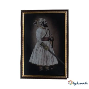 Shivaji Maharaj Photo Frame | Wall Decor for Home and Office |