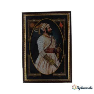 Shivaji Maharaj Photo Frame | Wall Decor for Home and Office |