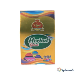 Royal Premium Herbal Gulal for Holi | Pack of 5 Natural Colour Powders | Festival Celebration Colours for Kids & Adults |