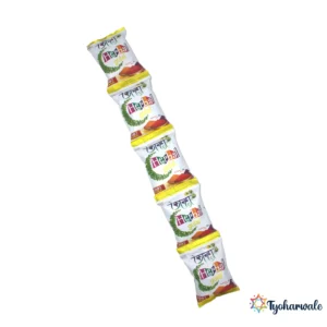 Kanha Herbal Gulal (Yellow) Pouch for Holi | ( Set of 5 ) |Herbal Colour Powder | Festival Celebration Gulal Pack