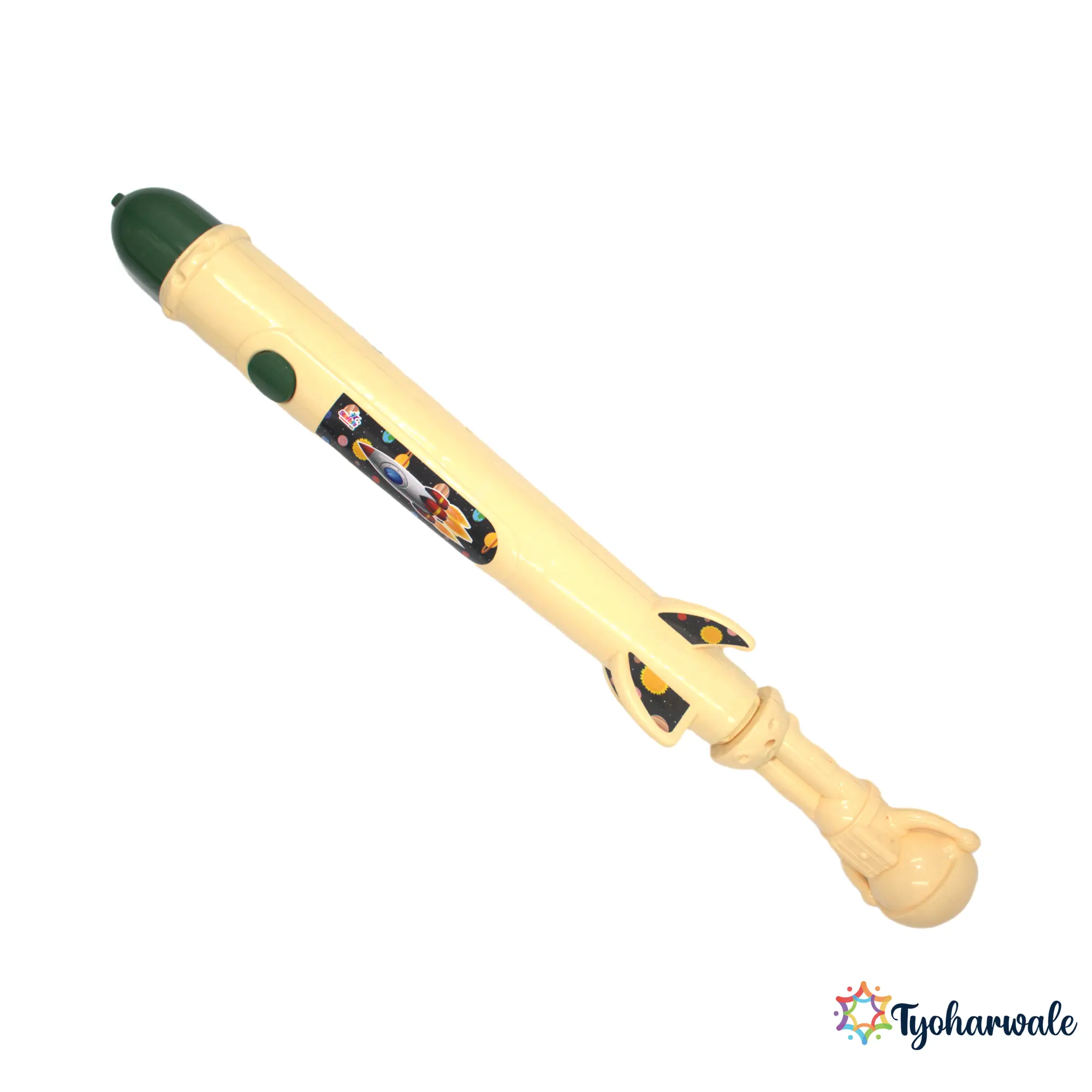 Spaceship Astronaut Rocket Holi Pichkari Water Gun for Kids | Space Theme Festival Spray Toy | Outdoor Colour Play |