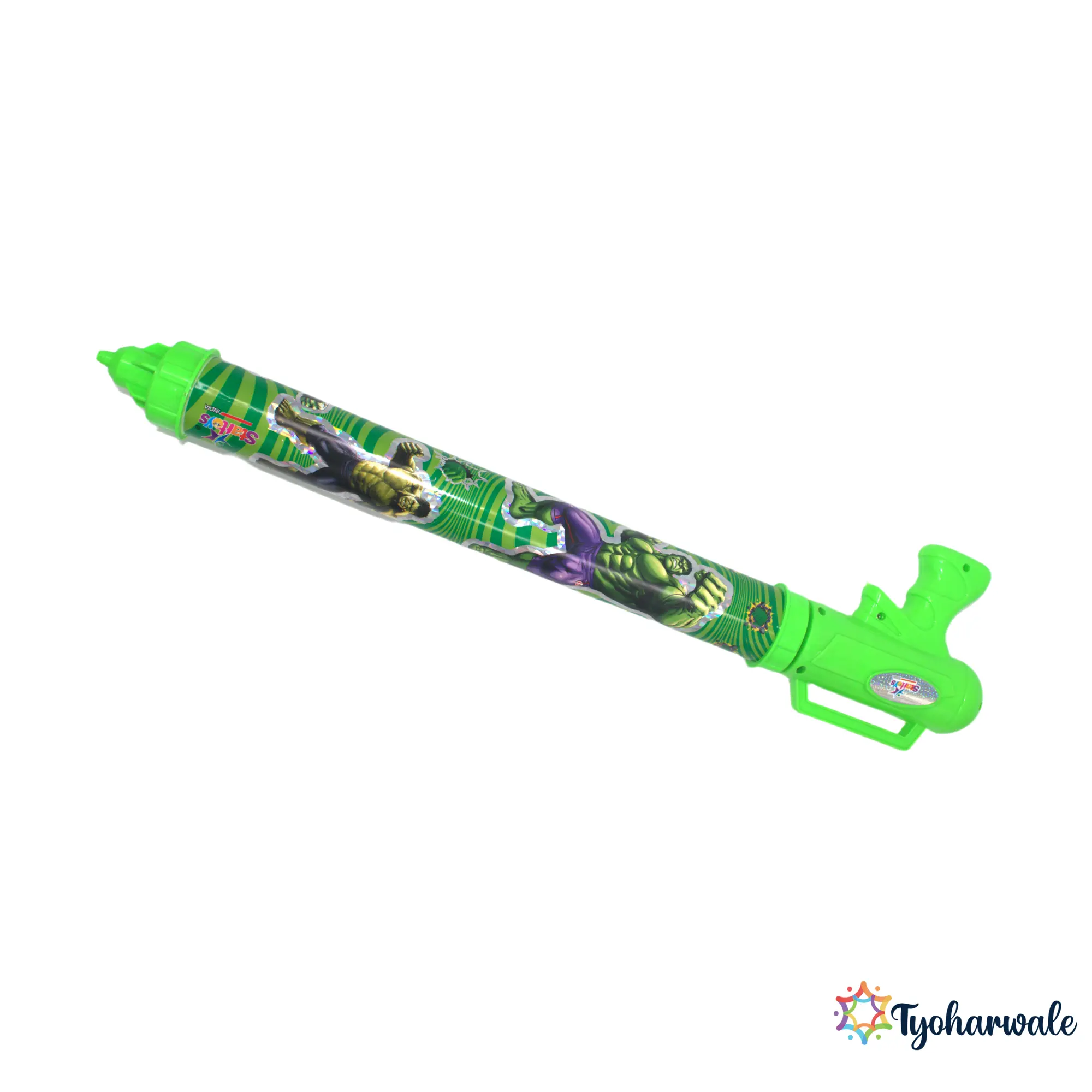 Superhero Holi Pichkari Water Gun for Kids | Action Theme Festival Spray Toy | Outdoor Colour Play |