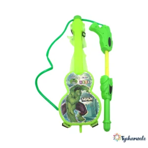 Superhero Backpack Holi Water Tank Gun for Kids | Large Capacity Action Theme Festival Spray Toy | Outdoor Colour Play