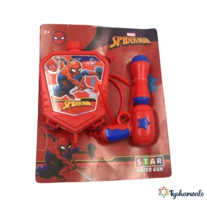 Superhero Backpack Holi Water Tank Gun for Kids | Action Theme Festival Spray Toy | Outdoor Colour Play