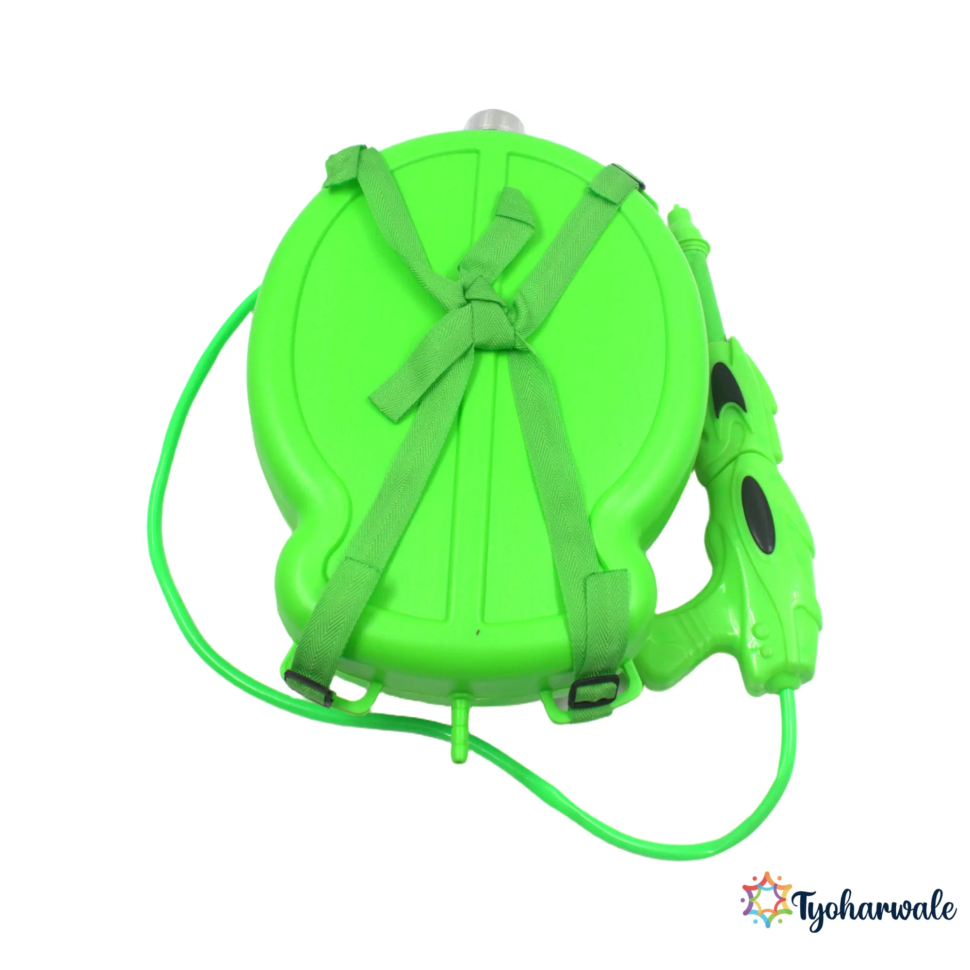 Superhero Backpack Holi Water Tank Gun for Kids | Large Capacity Action Theme Festival Spray Toy | Outdoor Colour Play