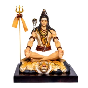 Lord Shiva Sculpture 5” | Mahadev Murti | For Pooja Room, Spiritual Decor Showpiece & Festival Gift |
