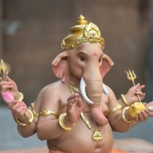 Six hand Ganesh, 10"