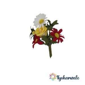 Decorative Flower Bunch Fridge Magnet for Home & Kitchen Décor | Handmade Floral Refrigerator Magnet for Indoor Styling & Gifting