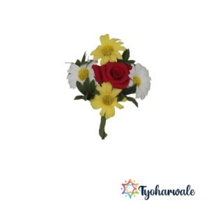 Handmade Floral Fridge Magnet for Home Décor | Eco-Friendly Decorative Flower Refrigerator Magnet for Kitchen, Office & Indoor Styling