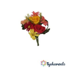 Handmade Flower Bunch Fridge Magnet | flower bunch fridge magnet | Colorful Floral Refrigerator Décor for Kitchen & Office | Eco-Friendly Decorative Magnet for Home Use