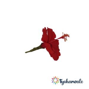 Handmade Artificial Hibiscus Flower | artificial hibiscus flower | Eco-Friendly Floral Décor for Home & Festivals | Decorative Hibiscus Flower Craft for Pooja, Gifting & Table Setup