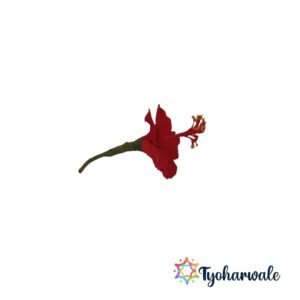 Realistic Hibiscus Flower | realistic hibiscus flower | Handmade Eco-Friendly Floral Craft for Home Décor | Decorative Artificial Flower for Festivals, Pooja & Gifting