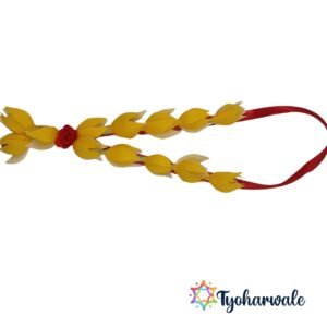 Traditional Flower Haar for Pooja Idol Decoration | Handmade Floral Garland for Temple, Mandir, Festivals &  Home temple Décor
