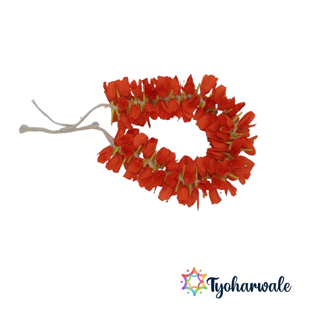 Artificial Flower Gajra for Hair | Handmade Floral Hair Accessory for Bridal Styling, Festivals & Traditional Ethnic Wear