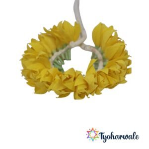 Artificial Floral Gajra for Traditional Hair Styling | Handmade Flower Hair Accessory for Weddings, Festivals & Ethnic Wear
