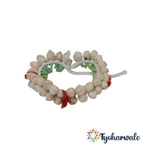 Handmade Floral Gajra | floral gajra | Artificial Flower Hair Accessory for Women | Traditional Floral Hair Décor for Weddings, Festivals & Ethnic Wear